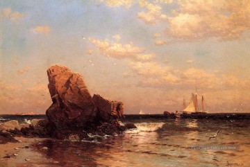Au bord de la plage Alfred Thompson Bricher Peinture à l'huile
